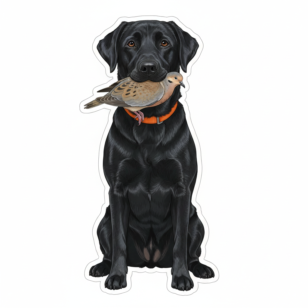 Holler & Stitch Black Lab Digital Sticker Pack