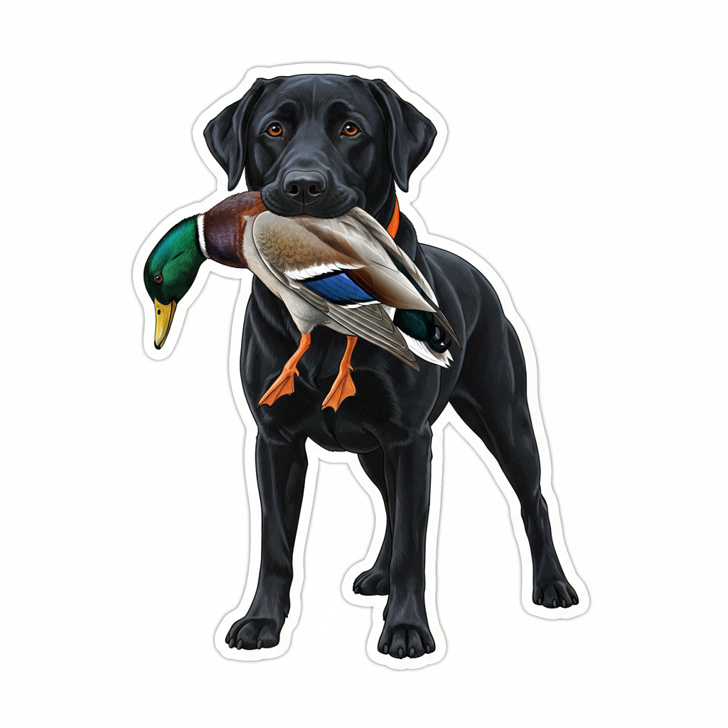 Holler & Stitch Black Lab Digital Sticker Pack