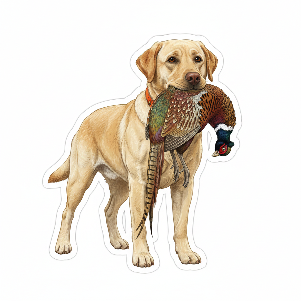Holler & Stitch Yellow Lab Digital Sticker Pack
